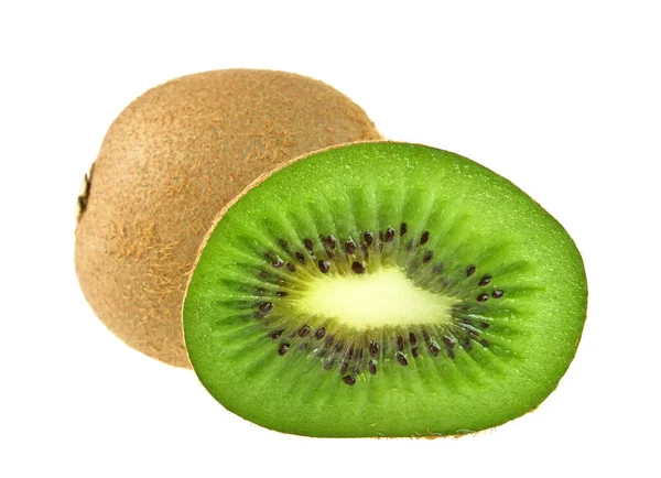 Kiwi fruit isolated on a white background — Stock Photo, Image