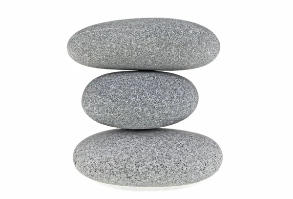 Stones isolated on white background — Stock Photo, Image