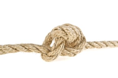 beyaz zemin üzerinde bir ip yakın çekim