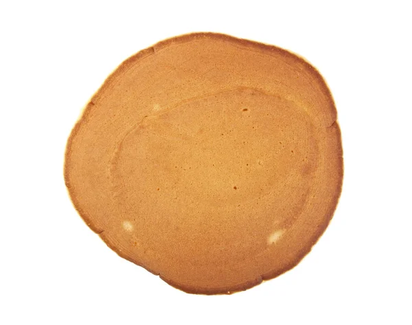 Pancake isolato su sfondo bianco — Foto Stock