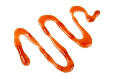 Beyaz bir arka plan üzerinde meyve reçeli