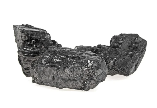 Coal isolated on white background — Stock Photo, Image