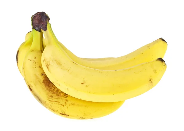 Manojo de plátanos aislados sobre un fondo blanco — Foto de Stock