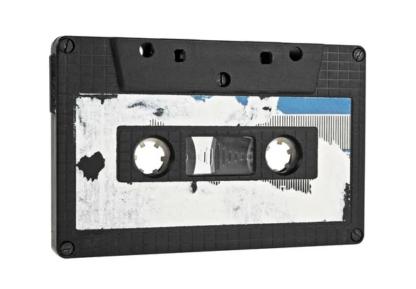 Cassette tape isolated on a white background — Stock Photo, Image