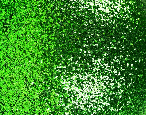 Green glitter texture, abstract background