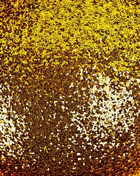 Yellow glitter texture, holiday abstract texture