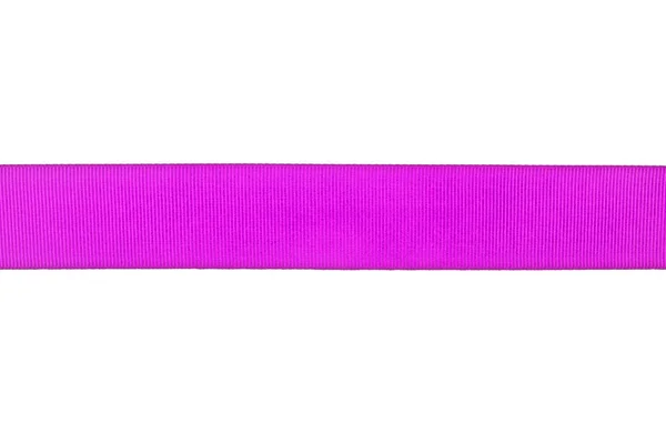 Fita violeta isolado em um fundo branco, close-up — Fotografia de Stock