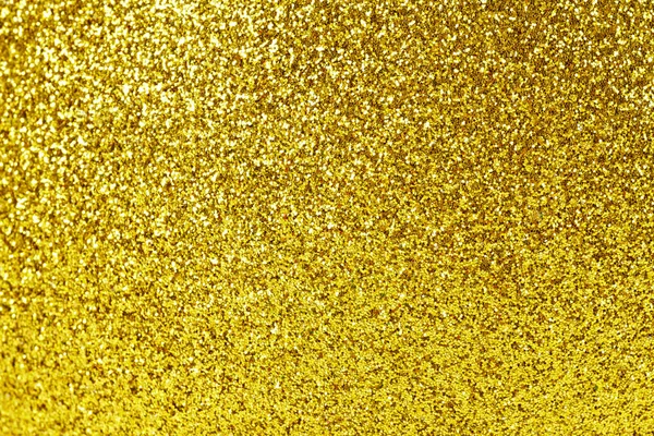 Texture détaillée de surface de poussière dorée scintillante — Photo