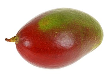 Mango beyaz arkaplanda izole edildi