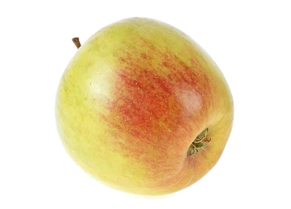 흰 배경에 분리 된 싱싱 한 사과 — 스톡 사진