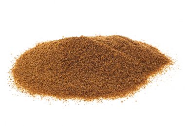 Hindiba toz Beyaz arka plan üzerinde