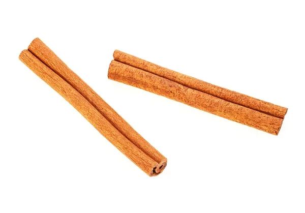 Cinnamon stick spice isolated on white background — Stock Photo, Image