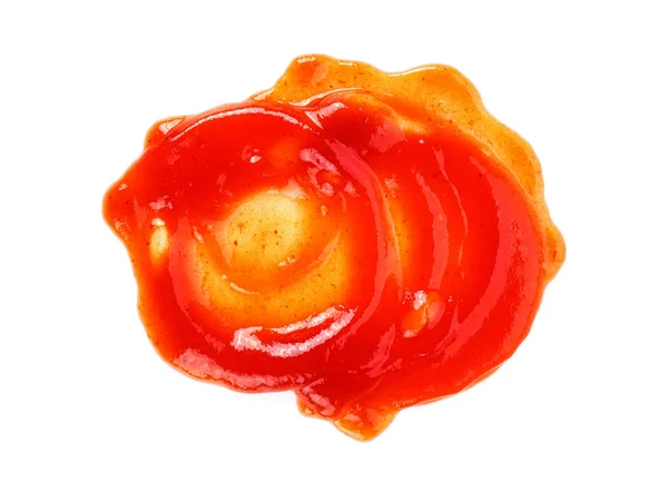 Ketchup aislado sobre fondo blanco — Foto de Stock