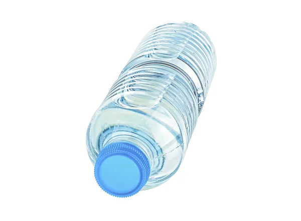 Plastic Bottle Water Isolated White Backgroun — Stock Photo, Image