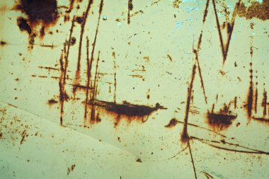 Eski paslı çelik levha. Paslı metal doku arka planı. Eski metalin dokusu.