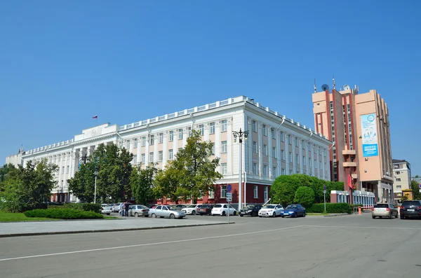 바르나울, 러시아, 8 월 17, 2016. 알타이 근처 자동차 주립 대학 바르나울 — 스톡 사진