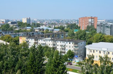 Dönme dolap, Rusya üzerinden Barnaul Merkezi Görünümü