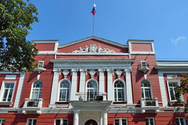 Barnaul, Russia, August, 17, 2016. Nobody, the building of the city administration in Barnaul — Stock Photo, Image