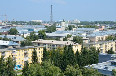 Dönme dolap, Rusya üzerinden Barnaul Merkezi Görünümü