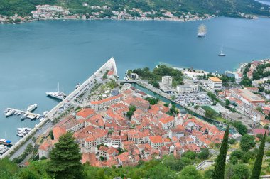 Karadağ, antik kenti Kotor. Unesco mirası için dahil
