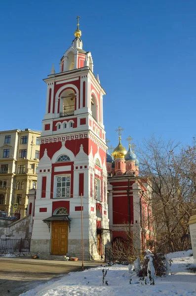 Iglesia San Jorge Calle Varvarka Moscú Rusia —  Fotos de Stock