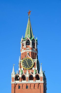 Moskova Kremlin, Rusya 'nın Spasskaya Kulesi