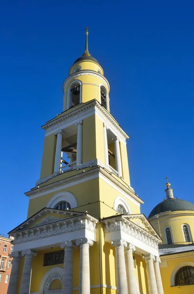 Klocktornet Kyrkan Den Stora Upplyftningen Arkitekten Grigoryev 1848 Moskva Bolshaya — Stockfoto