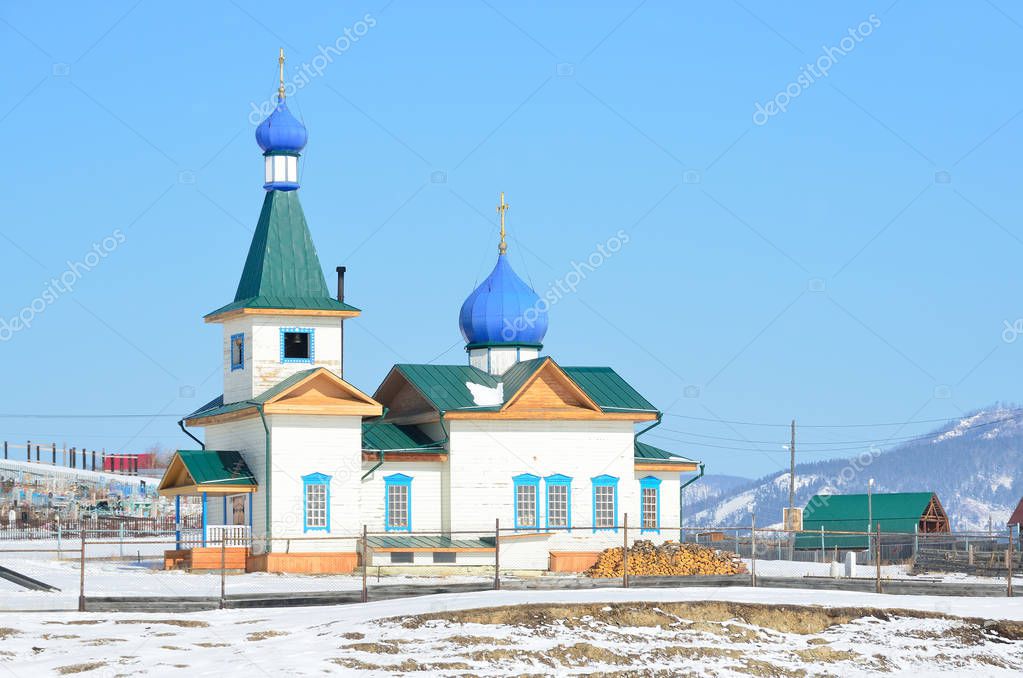 The church of St. Nicholas the Wonderworker in Bolshoye Goloustnoye
