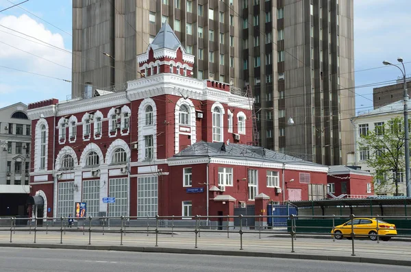 Moscou Russie Mai 2017 Moscou Rue Krasnoprudnaya Maison Bâtiment 1904 — Photo