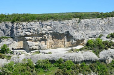 Kırım'da, yayla, Chufut-Kale bahar