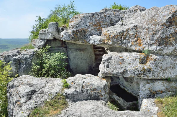 Crimea Ciudad Cueva Mangup Kale — Foto de Stock