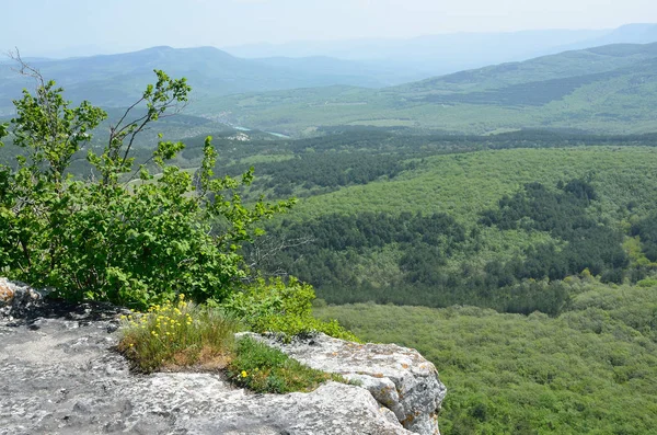 Spring Crimea Views Mountain Mangup — Stock Photo, Image