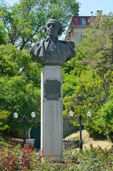 Sevastopol Kırım Mayıs 2017 Alexander Suvorov Anıtı Sevastopol Suvorov Meydanında — Stok fotoğraf