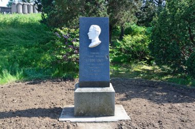 Sevastopol, Kırım'da, 08 Mayıs 2017. L. N. Tolstoy - parti savunma Sivastopol 4 Bastion konumunu onuruna anma