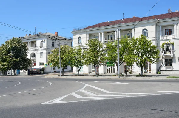 Krim Usjakov Square Sevastopol — Stockfoto