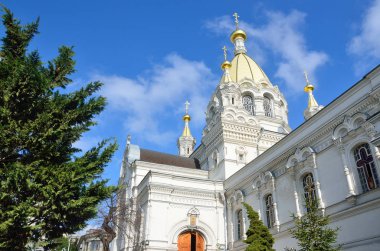 Sevastopol Bolshaya Morskaya Caddesi üzerinde katedralde Pokrovsky