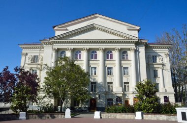 Sevastopol, Kırım'da, 08 Mayıs 2017. Drama Lunacharsky tiyatro