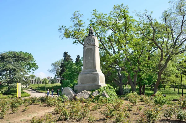 Sebastopol Crimea Mayo 2017 Monumento Los Soldados Del Cuarto Bastión — Foto de Stock