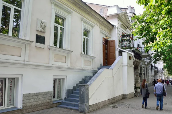 Sevastopol Crimea May 2017 Old House Grandfather Anna Akhmatova Famous — Stock Photo, Image