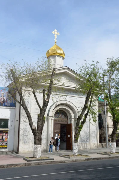 Sevastopol Crimeia Maio 2017 Igreja Arcanjo Miguel Rua Lenine Sebastopol — Fotografia de Stock