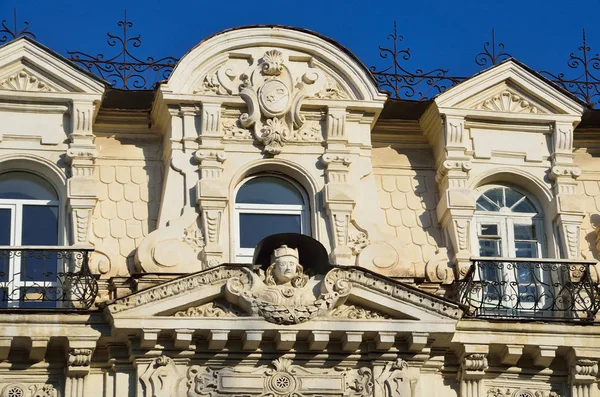 Sebastopoli Crimea Maggio 2017 Dettagli Dell Architettura Della Casa Nakhimov — Foto Stock
