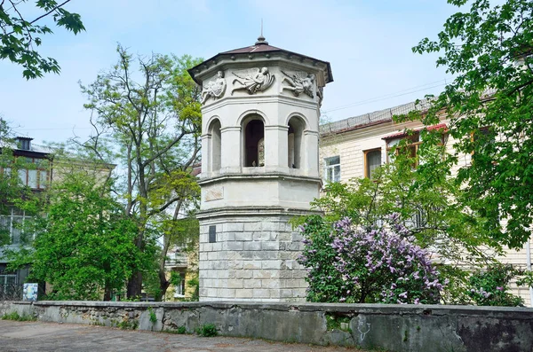 Vind Tornet Torn Tidigare Marine Biblioteket Monumentet Arkitekturen Sevastopol 1849 — Stockfoto