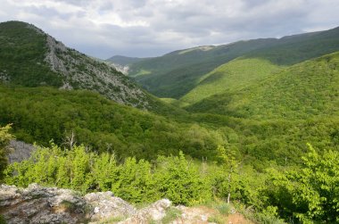 Kırım 'ın Büyük Kanyonu' nun Dağları