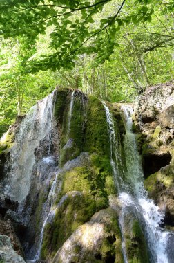 Şelale gümüş Büyük Kanyon'a Kırım jetler