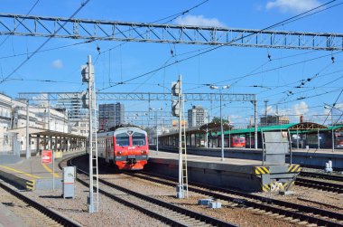 Moskova, Rusya, 12 Haziran 2017, Kursky tren istasyonu