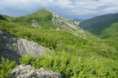 Kırım 'ın Büyük Kanyonu' nun Dağları