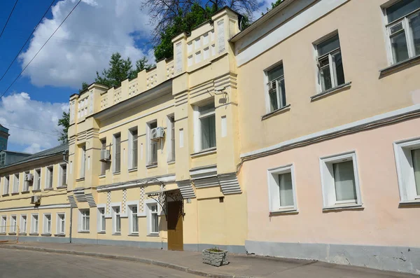 Moskau Russland Juni 2017 Niemand Serebryanichesky Gasse Sommer Bei Bewölktem — Stockfoto