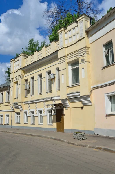 Moskau Russland Juni 2017 Niemand Serebryanichesky Gasse Sommer Bei Bewölktem — Stockfoto