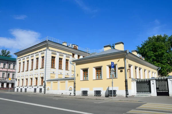 Moskva Rusko Června 2017 Vorontsovo Pole Ulice Budova Statku Století — Stock fotografie