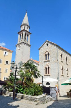 Budva, Karadağ, 22 Haziran 2015, St. John's Church, Budva, Karadağ, Europe